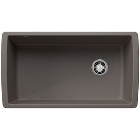 443108 Diamond Super Single Bowl Kitchen Sink, Volcano Gray