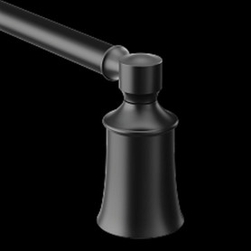 Dartmoor YB2118BL Matte Black 18-in Towel Bar