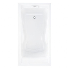 American Standard 2425V-RHO002.011 Evolution Acrylic 60-In X 32-In Alcove Bathtub With Right Hand Drain