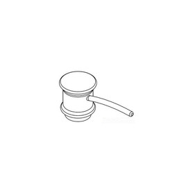 Soap/Lotion Dispenser Head Kit in Chrome