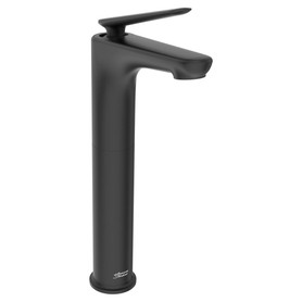 7105172.243 Studio S Single Hole Single Handle Vessel Sink Faucet 1.2 gpm and 4.5 L/min with Lever Handle, Matte Black 