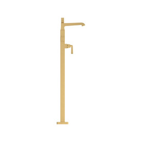 T455951.GN0 Town Square S Freestanding Bathtub Faucet with Lever Handle for Flash Rough In Valve, Brushed Cool Sunrise 