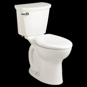 American Standard 215AB.004.020 Right-Height Elongated 1.6 GPF Two-Piece Toilet with 10-in Rough-In