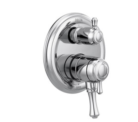 T27897 Cassidy Valve Trim with 3-Setting Integrated Diverter in Chrome