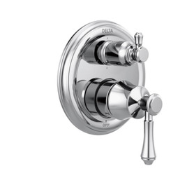 T24997 Cassidy Valve Trim with 6-Setting Integrated Diverter in Chrome
