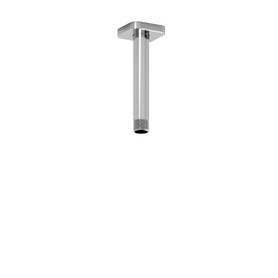578C 6-in Ceiling Mount Shower Arm with Square Escutcheon, Chrome