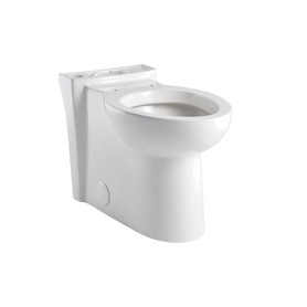 Right-Height Elongated Bowl with Seat in White