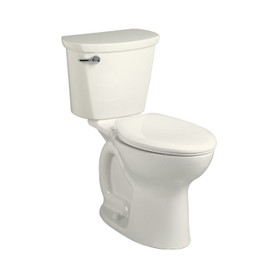 Right Height Elongated 2-Piece Toilet 10 Inch Rough-In 1.6 Gpf, in Linen