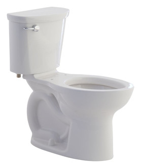 Right Height Elongated 10 Inch Rough-In 1.28 Gpf 2-Piece Toilet, in Linen