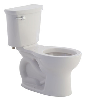 Round Front 10 Inch Rough-In 1.28 Gpf 2-Piece Toilet, in Bone