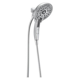 58620-PR25-PK Universal Showering Components H2Okinetic In2ition 5-Setting Two-In-One Shower, Lumicoat Chrome