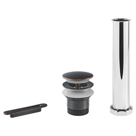 Drain and Overflow Kit in Legacy Bronze