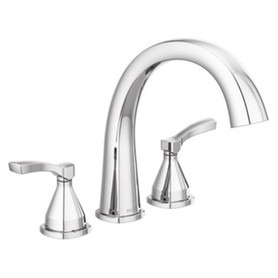 T2777 Stryke Delta Stryke Three Hole Roman Tub Trim, Chrome
