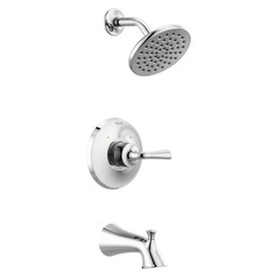 Kayra Monitor 14 Series Tub & Shower Trim, Chrome in Chrome