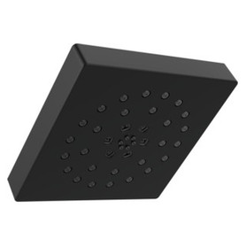 52484-BL Universal Showering Components H2Okinetic 4-Setting Shower Head with UltraSoak, Matte Black