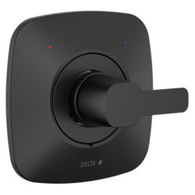 T140339-BL-PP Modern Monitor 14 Series Valve Only Trim, Matte Black