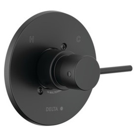T14059-BL-PP Modern Monitor 14 Series Valve Only Trim, Matte Black