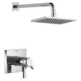 Pivotal TempAssure 17T Series H2Okinetic Shower Trim, Lumicoat Chrome in Lumicoat Chrome