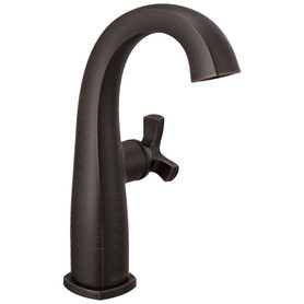 6776-RB-DST Stryke 6.63-in x 4.31-in x 9.50-in Single Handle Mid-Height Bathroom Faucet, Venetian Bronze