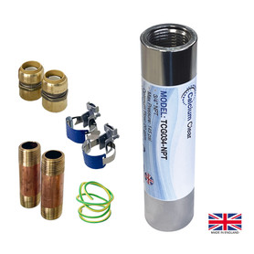 Transolid K-TCG034-NPT 3/4-in NPT Water Conditioner Kit With Adapters and Nipples