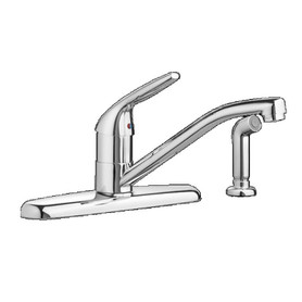 1.5 GPM Kitchen Faucet with Color-Matched Sprayer in Chrome