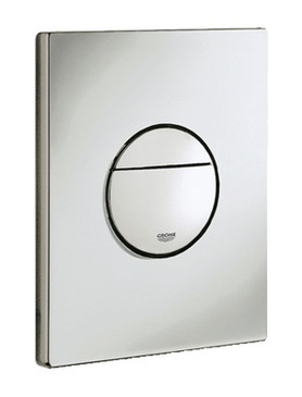 Nova Wall Plate in Matte Chrome