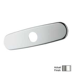Grohe 07552SD0 10-in Euro Escutcheon in Brushed Stainless Steel