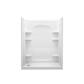 72170116-0 Alcove Shower Kit 30-in L x 60-in W x 72.5-in H in White
