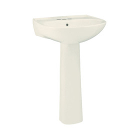 Sterling 442124-96 Sacramento Vitreous China 21-In Pedestal Sink