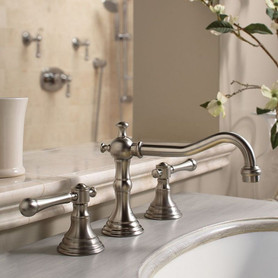 3-Hole Wideset Basin Mixer in Oil Rubbed Bronze