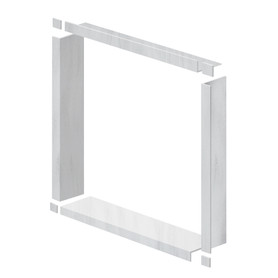 WTBK547-190 Lusso 54-in x 54-in x 7.5-in Window Trim, Bellanca