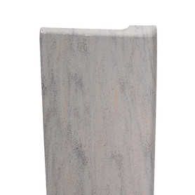 TRIM962-185 Lusso .5-in x 1.87-in x 96-in Surface Edge Trim, Creme Carmel