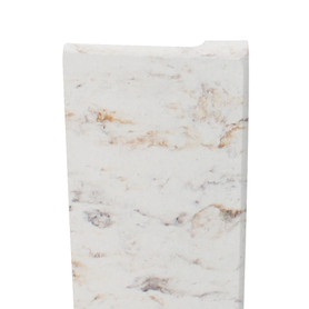 TRIM722-48 Saramar .5-in x 1.87-in x 72-in Surface Edge Trim, Biscotti Marble