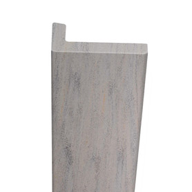 OTTK962-185 Lusso 1-in x 2-in x 96-in Over-Tile Trim, Creme Carmel