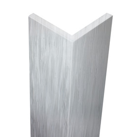 OCT962-186 Lusso 1.87-in x 1.87-in x 96-in Outside Corner Trim, Glacier Grey