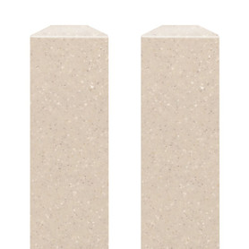 SFIM962-28V Saramar .25-in x 1-in x 96-in Flat Inside Corner Molding, Cashew Velvet