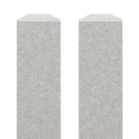 SFIM962-27V Saramar .25-in x 1-in x 96-in Flat Inside Corner Molding, Grey Beach