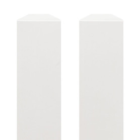 SFIM962-21V Saramar .25-in x 1-in x 96-in Flat Inside Corner Molding, White Velvet