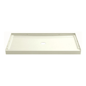 Sterling 7233-5475NC-96 Store+ 60-in x 34-in Vikrell 5-Piece Shower Kit with Clear Door