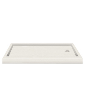 60 x 32 Solid Surface Shower Base with Right Hand Drain in Matrix Summit
