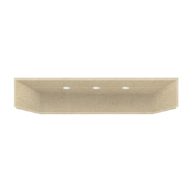 30-in x 60-in Solid Surface Shower Dome in Almond Sky