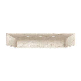 32-in x 60-in Solid Surface Shower Dome in Silver Mocha