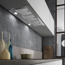 Inca HC 28-in Range Hood Insert, Stainless Steel