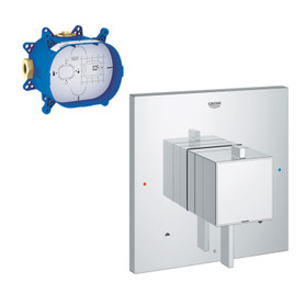 Tub/Shower Dual Function Pressure Balance with Control Module Trim Kit in Chrome