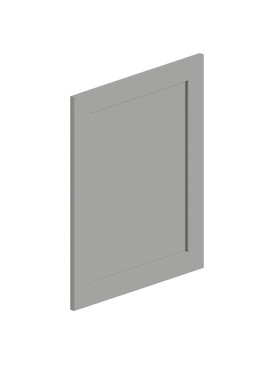 12-in x 35-in Shaker Wall Decorative End Panel, Light Grey