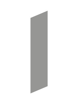 42-in x 96-in Long Skin Panel, Light Grey