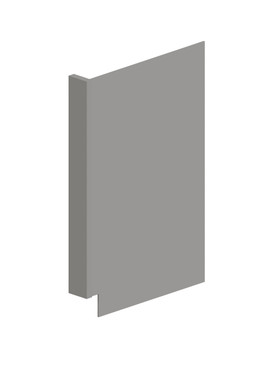 24-in x 35-in Dishwasher Return Panel, Light Grey