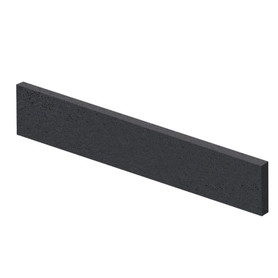 22-in Bathroom Vanity Top Right-Hand Side Splash in Black Luxe