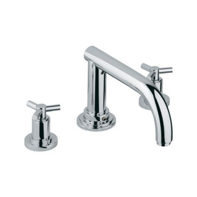 Roman Tub Filler Kit Deck Mount in Chrome