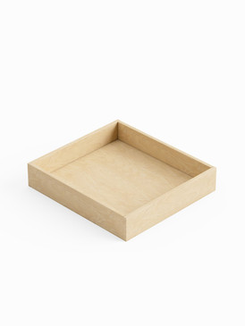17-in x 21-in x 3-in Ready To Assemble Roll-Out Shelf, Natural